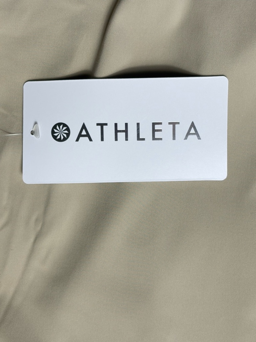 NWT Athleta Midday Ultra Cropped Poplin Shirt • Ecru • Size L - Picture 10 of 11